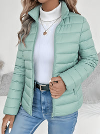 Delia | Women's Padded Jacket with Light Quilting and Clean Lines