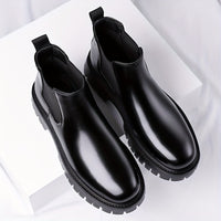 Lawson | Men's Ankle Boots with Clean Lines and Sturdy Sole