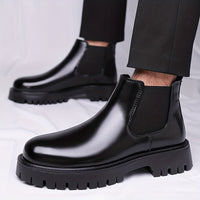 Lawson | Men's Ankle Boots with Clean Lines and Sturdy Sole