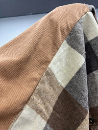 Sawyer | Men's Hooded Jacket with Check Pattern and Relaxed Comfort