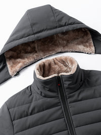 Gavin | Men's Hooded Coat with Full Inner Lining and Warm Feel