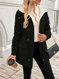 Della | Women's Hooded Jacket with Fleece Lining and Clean Finish