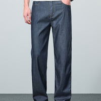 Alfred | Relaxed Straight-Leg Jeans in Blue
