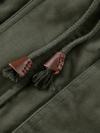 Kingsley | Men's Utility Jacket with Hood and Plush Lining