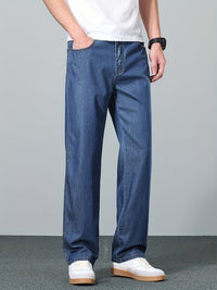 Alfred | Relaxed Straight-Leg Jeans in Blue