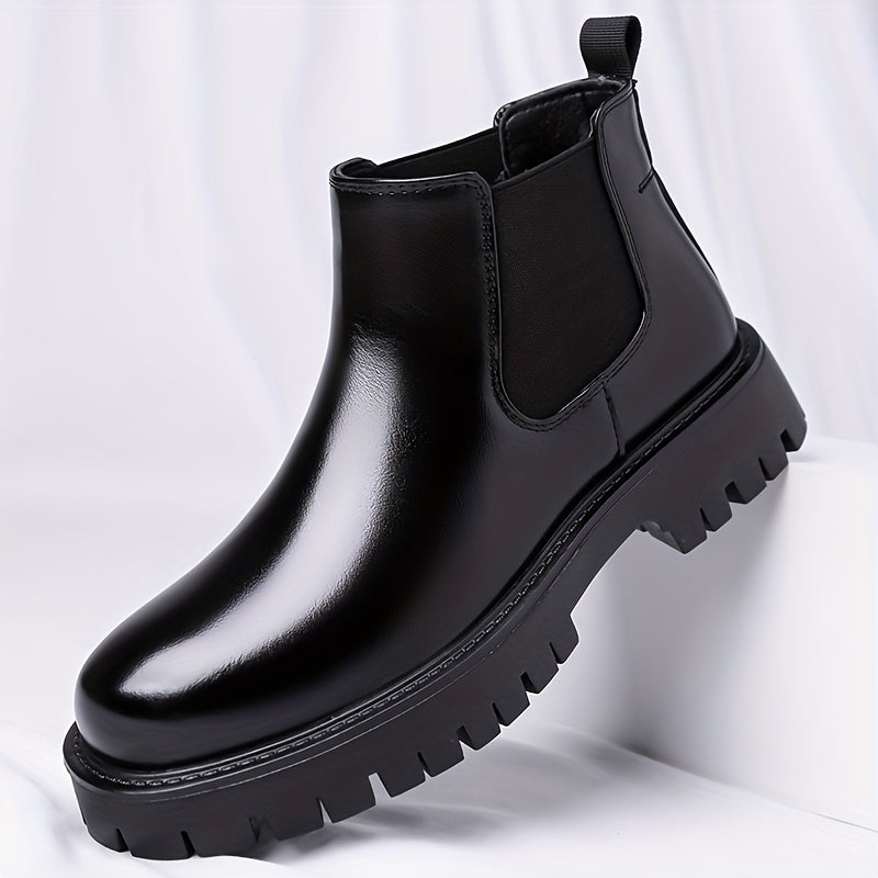 Lawson | Men's Ankle Boots with Clean Lines and Sturdy Sole