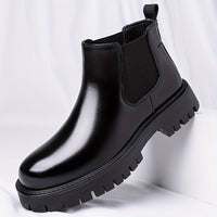 Lawson | Men's Ankle Boots with Clean Lines and Sturdy Sole