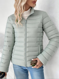 Delia | Women's Padded Jacket with Light Quilting and Clean Lines