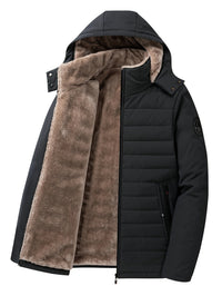 Gavin | Men's Hooded Coat with Full Inner Lining and Warm Feel