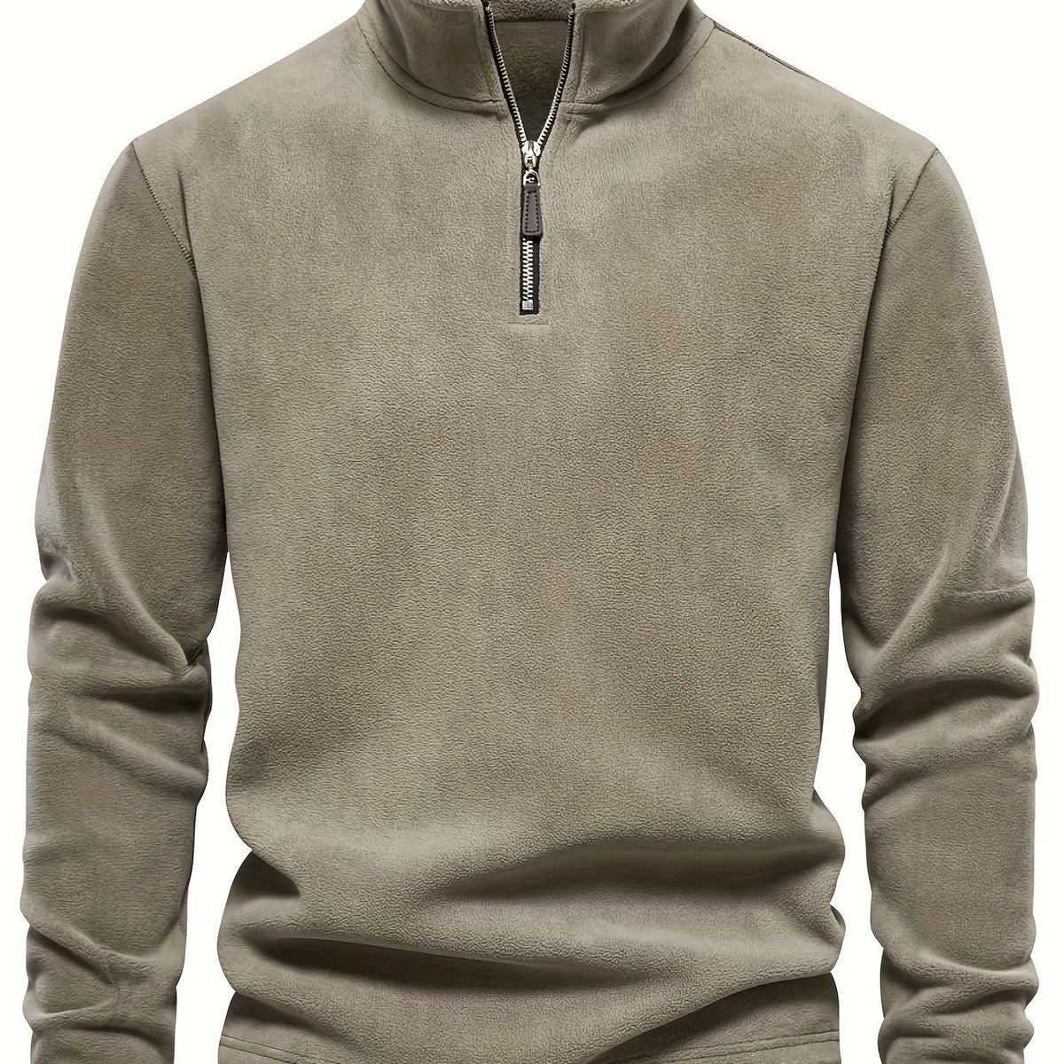 Fraser | Men's Half Zip Pullover with Stand Collar and Soft Knit