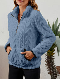 Edith | Women's Half Zip Pullover with Plush Texture and Soft Warmth