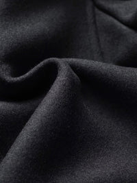 Theodore | Tailored Single-Breasted Winter Coat in Black