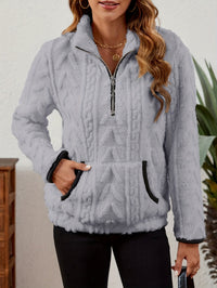 Edith | Women's Half Zip Pullover with Plush Texture and Soft Warmth