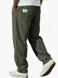 Monty | Vintage-Inspired Corduroy Trousers in Blue