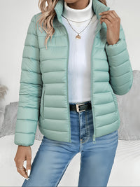 Delia | Women's Padded Jacket with Light Quilting and Clean Lines
