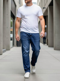 Barrett | Everyday Straight-Leg Jeans in Black