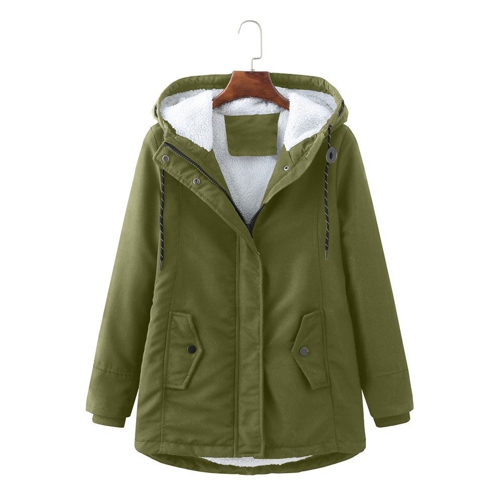 Beatrice | Women's Hooded Winter Coat with Plush Lining and Easy Shape