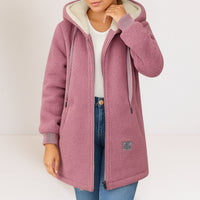 Georgia | Women's Longline Hooded Jacket with Soft Feel and Relaxed Cut