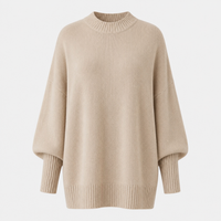 Marigold | Women's Oversized Knit Jumper with Balloon Sleeves