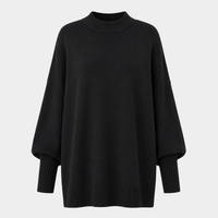 Marigold | Women's Oversized Knit Jumper with Balloon Sleeves
