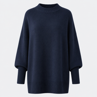 Marigold | Women's Oversized Knit Jumper with Balloon Sleeves