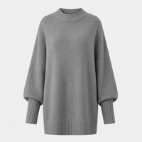 Marigold | Women's Oversized Knit Jumper with Balloon Sleeves