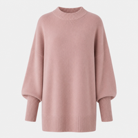 Marigold | Women's Oversized Knit Jumper with Balloon Sleeves