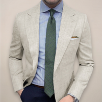 Harrison | Men's Slim Fit Blazer with Textured Fabric and Tailored Line