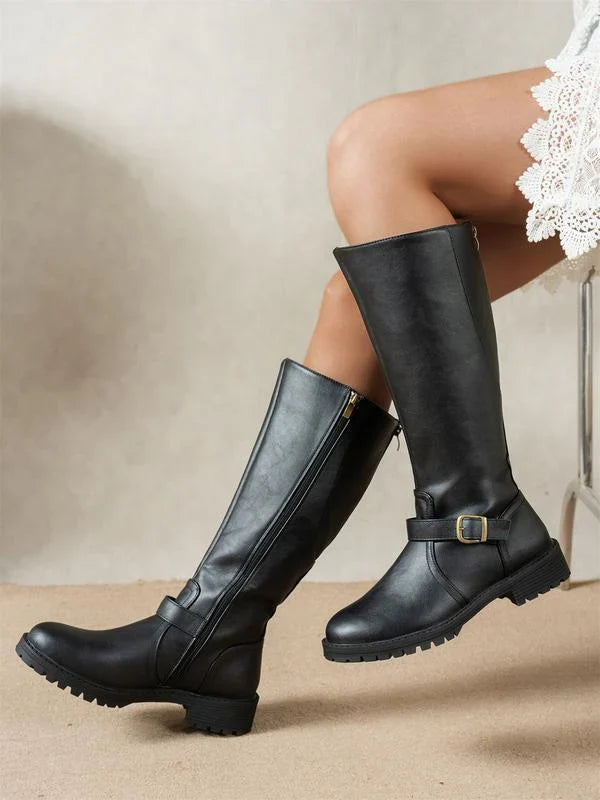 Honor | Women's Retro Boots with Buckle Detail and Supportive Fit