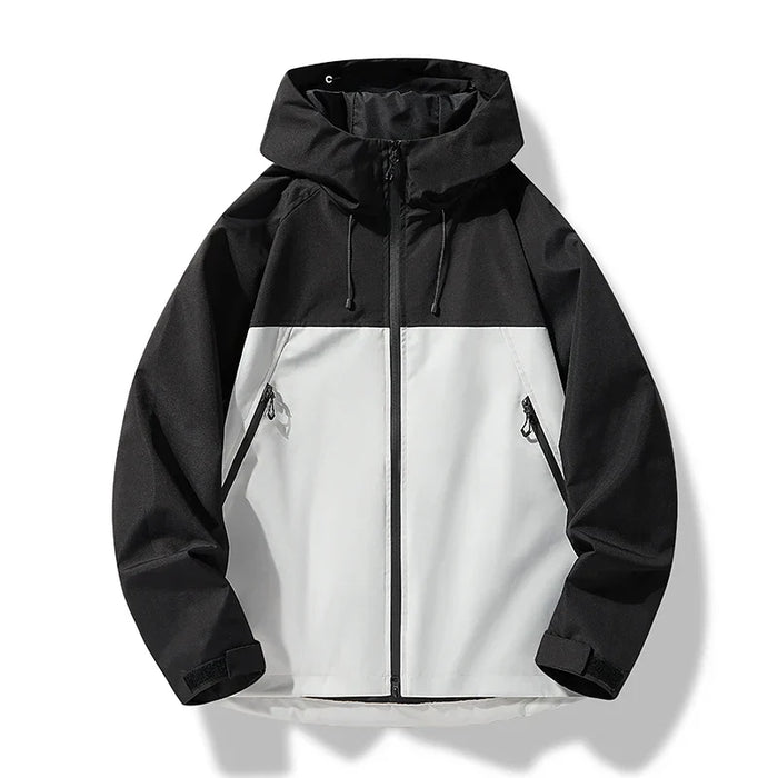 Ellis | Men's Shell Jacket with Hood and Weatherproof Finish