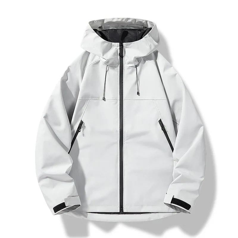 Ellis | Men's Shell Jacket with Hood and Weatherproof Finish