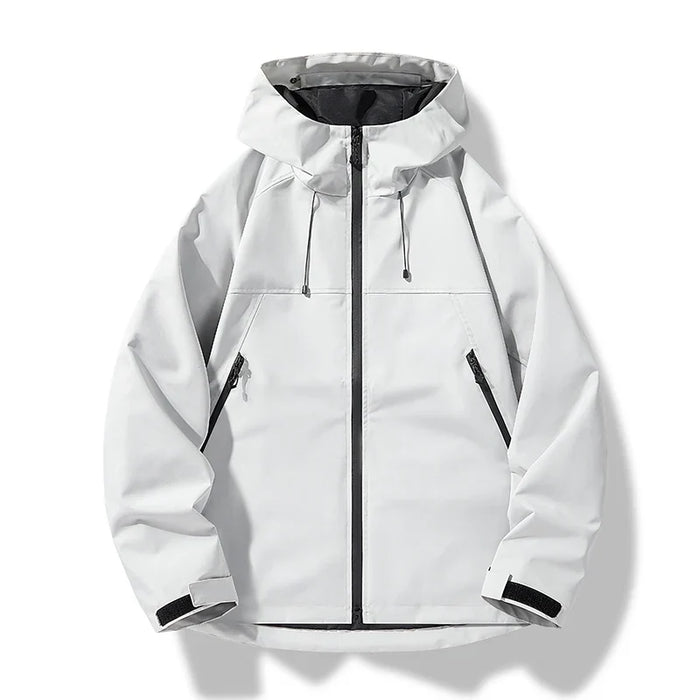 Ellis | Men's Shell Jacket with Hood and Weatherproof Finish