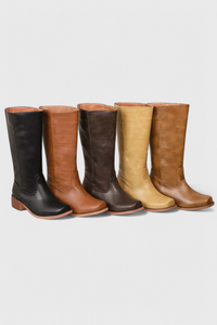 Gwyneth | Women's Knee High Boots with Heel and Sleek Silhouette
