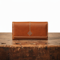 Eunice | Women's Leather Wallet with Card Slots and Slim Shape