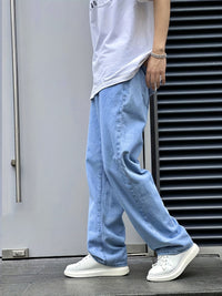 Dexter | Relaxed Wide-Leg Jeans in Light Blue