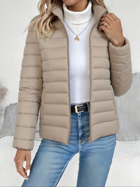 Delia | Women's Padded Jacket with Light Quilting and Clean Lines