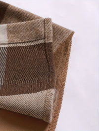 Sawyer | Men's Hooded Jacket with Check Pattern and Relaxed Comfort