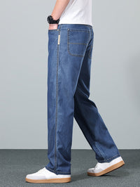 Alfred | Relaxed Straight-Leg Jeans in Blue