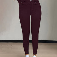 Emmeline | High-Waisted Skinny Jeans in White