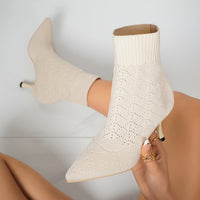 Odile | Women's Ankle Boots with Pointed Toe and Refined Heel