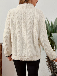 Edith | Women's Half Zip Pullover with Plush Texture and Soft Warmth