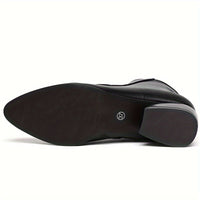Clemency | Women's Ankle Boots with Pointed Toe and Comfortable Heel