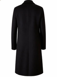 Giles | Men's Tailored Coat with Longline Shape and Clean Finish