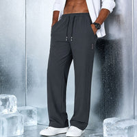 Dominic | Relaxed Everyday Trousers in Black