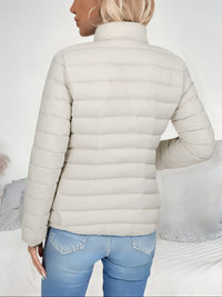 Delia | Women's Padded Jacket with Light Quilting and Clean Lines