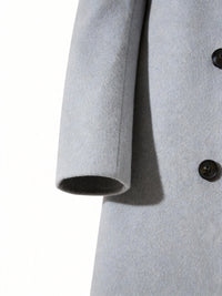 Giles | Men's Tailored Coat with Longline Shape and Clean Finish