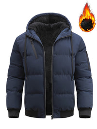 Fergus | Men's Hooded Quilted Jacket with Insulated Lining