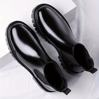 Lawson | Men's Ankle Boots with Clean Lines and Sturdy Sole