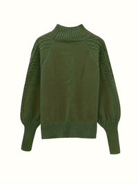 Penelope | Textured Cable-Knit Sweater