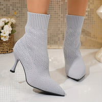 Odile | Women's Ankle Boots with Pointed Toe and Refined Heel